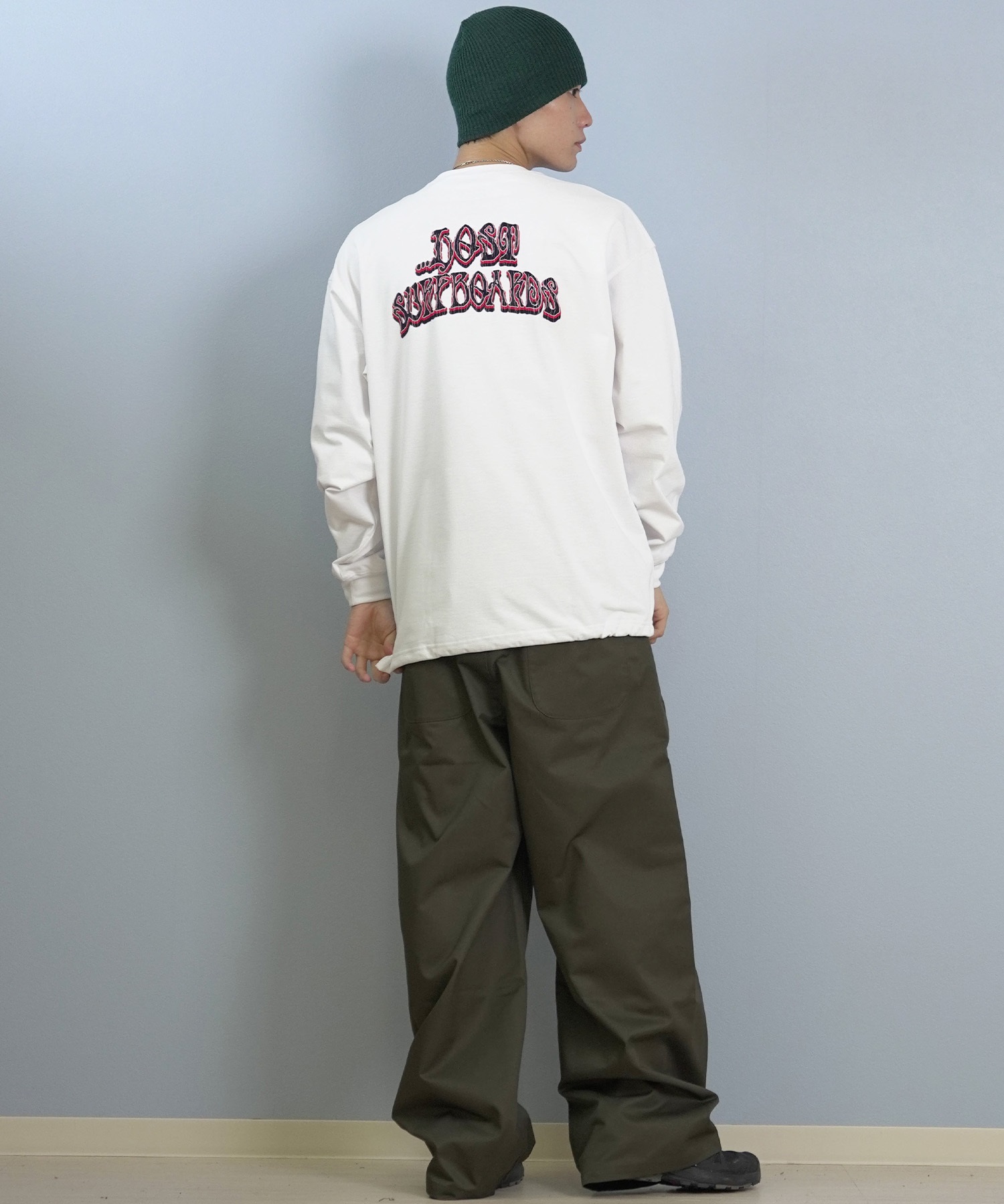 lost ロスト 長袖 Tシャツ ロンT メンズ AIRDRYシリーズ UVカット 遮熱性 吸汗速乾 PISCES LOGO LS TEE L25F-2207 ムラサキスポーツ限定(BLK-M)