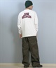 lost ロスト 長袖 Tシャツ ロンT メンズ AIRDRYシリーズ UVカット 遮熱性 吸汗速乾 PISCES LOGO LS TEE L25F-2207 ムラサキスポーツ限定(BLK-M)