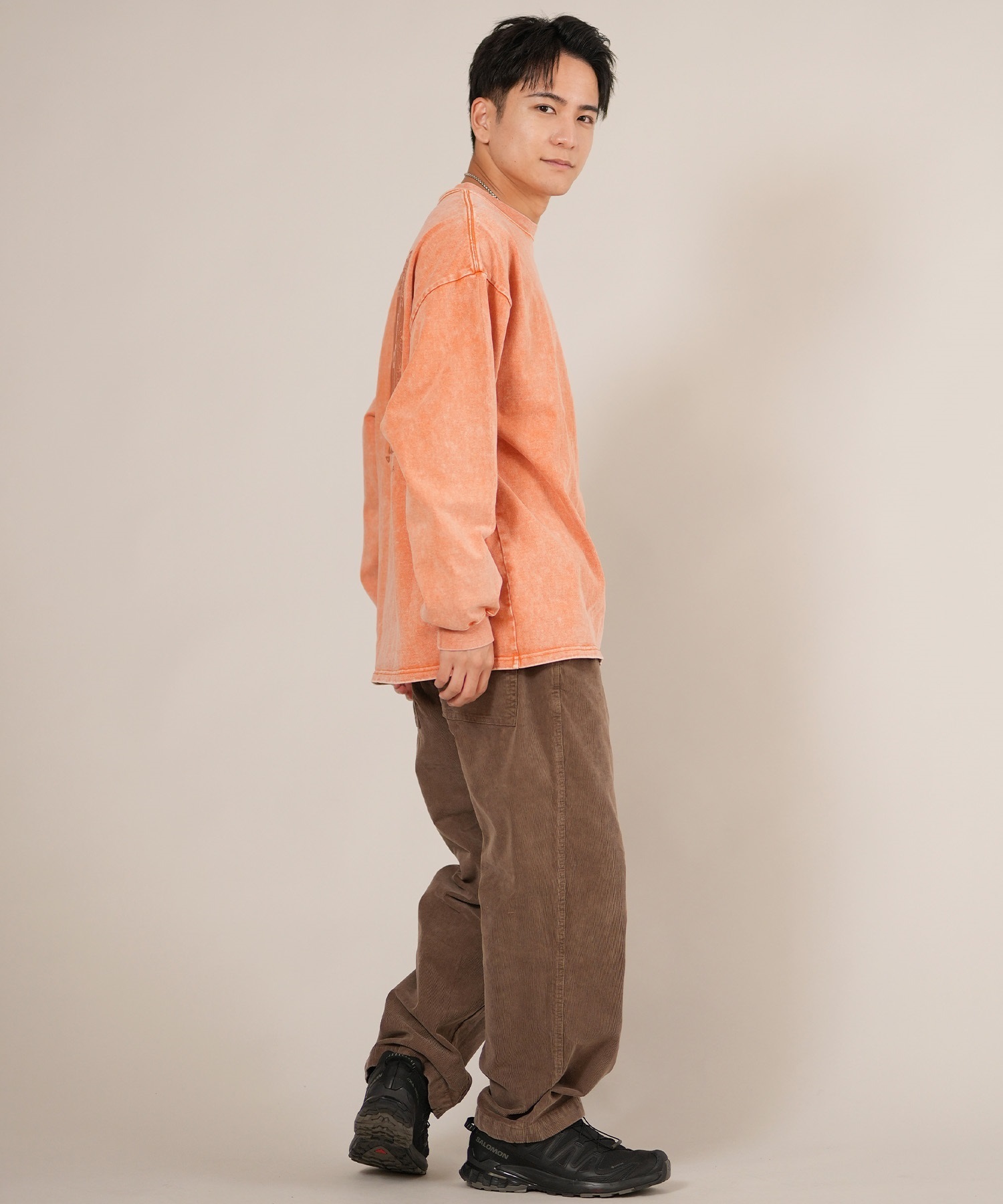 flexwithme ロンT 楽天市場】【送料無料】ロンT メンズ ワッフル サーマル 長袖Tシャツ