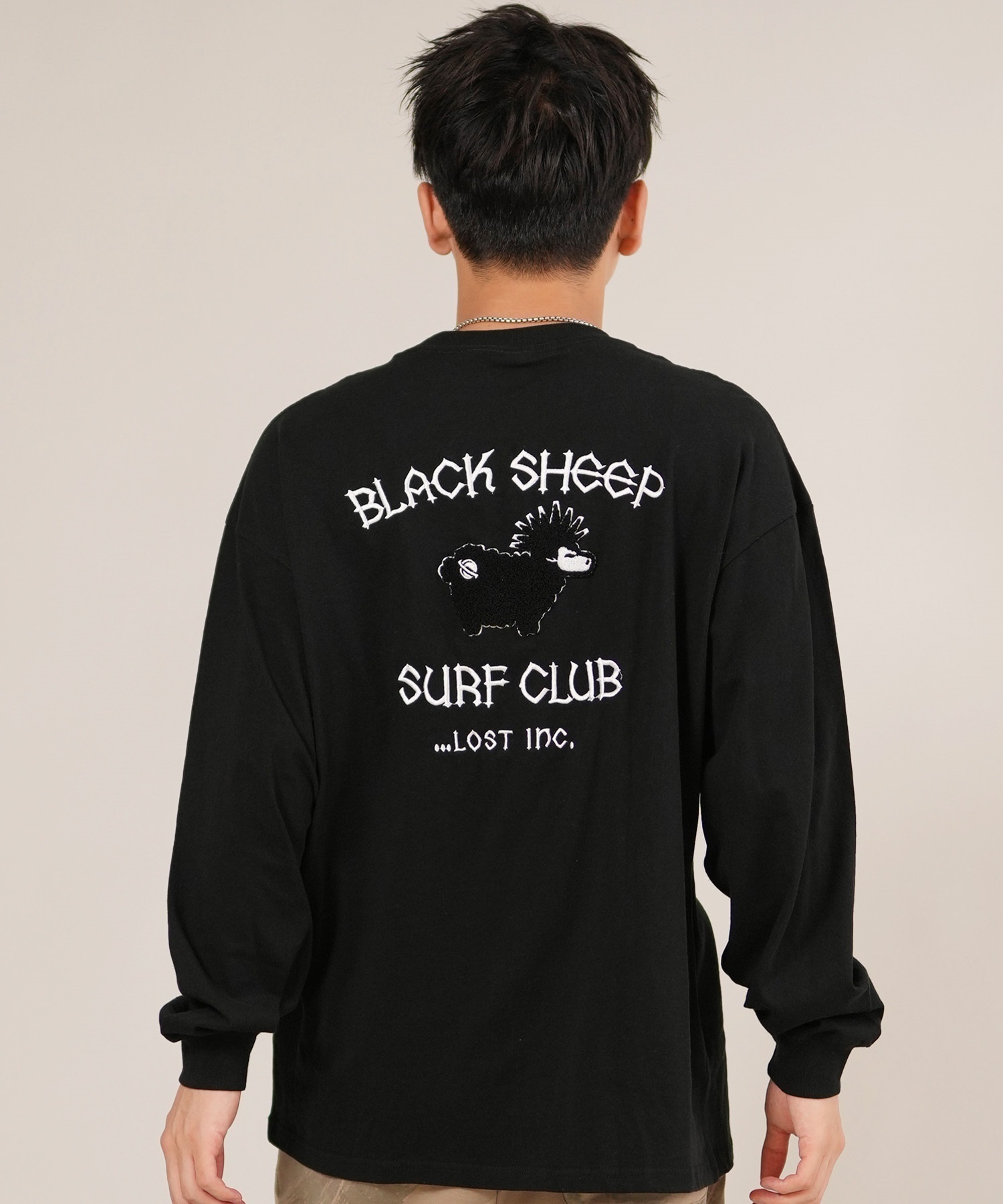 ERL ポロシャツ 長袖 ロンT ブラック/ストライプ M ERL ポロシャツ 長袖 ロンT ブラック/ストライプ M ERL メンズ Tシャツ