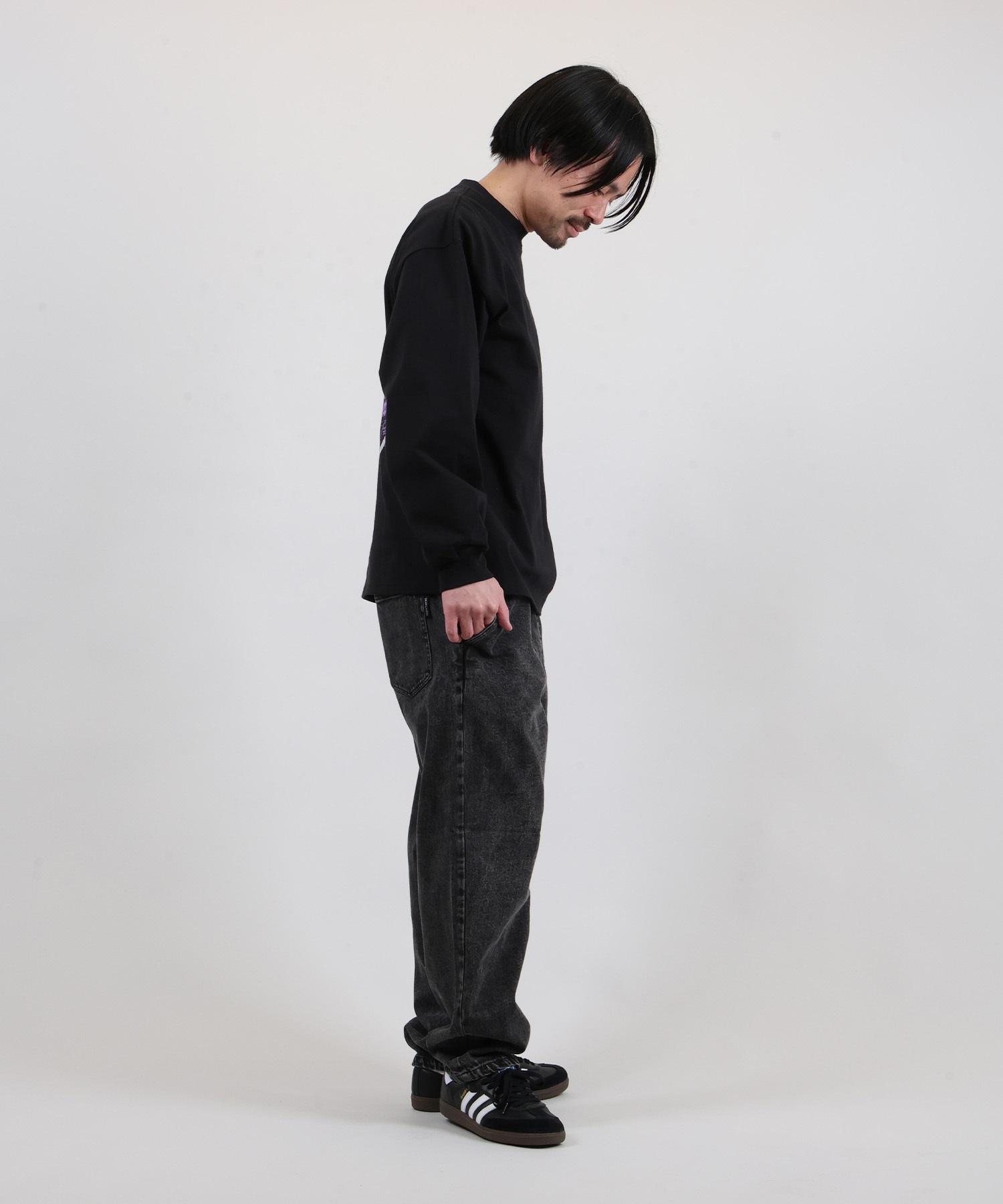 LOST ロスト 長袖 Tシャツ ロンT メンズ バックプリント ORDANCE LS