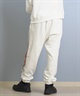 LOST ロスト ロングパンツ メンズ スウェットパンツ 古着風 ヴィンテージ加工 裏毛 セットアップ対応 L25F-3102 ムラサキスポーツ限定(WHT-M)