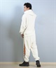 LOST ロスト ロングパンツ メンズ スウェットパンツ 古着風 ヴィンテージ加工 裏毛 セットアップ対応 L25F-3102 ムラサキスポーツ限定(WHT-M)