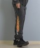 LOST ロスト ロングパンツ メンズ スウェットパンツ 古着風 ヴィンテージ加工 裏毛 セットアップ対応 L25F-3102 ムラサキスポーツ限定(WHT-M)