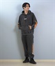 LOST ロスト ロングパンツ メンズ スウェットパンツ 古着風 ヴィンテージ加工 裏毛 セットアップ対応 L25F-3102 ムラサキスポーツ限定(WHT-M)