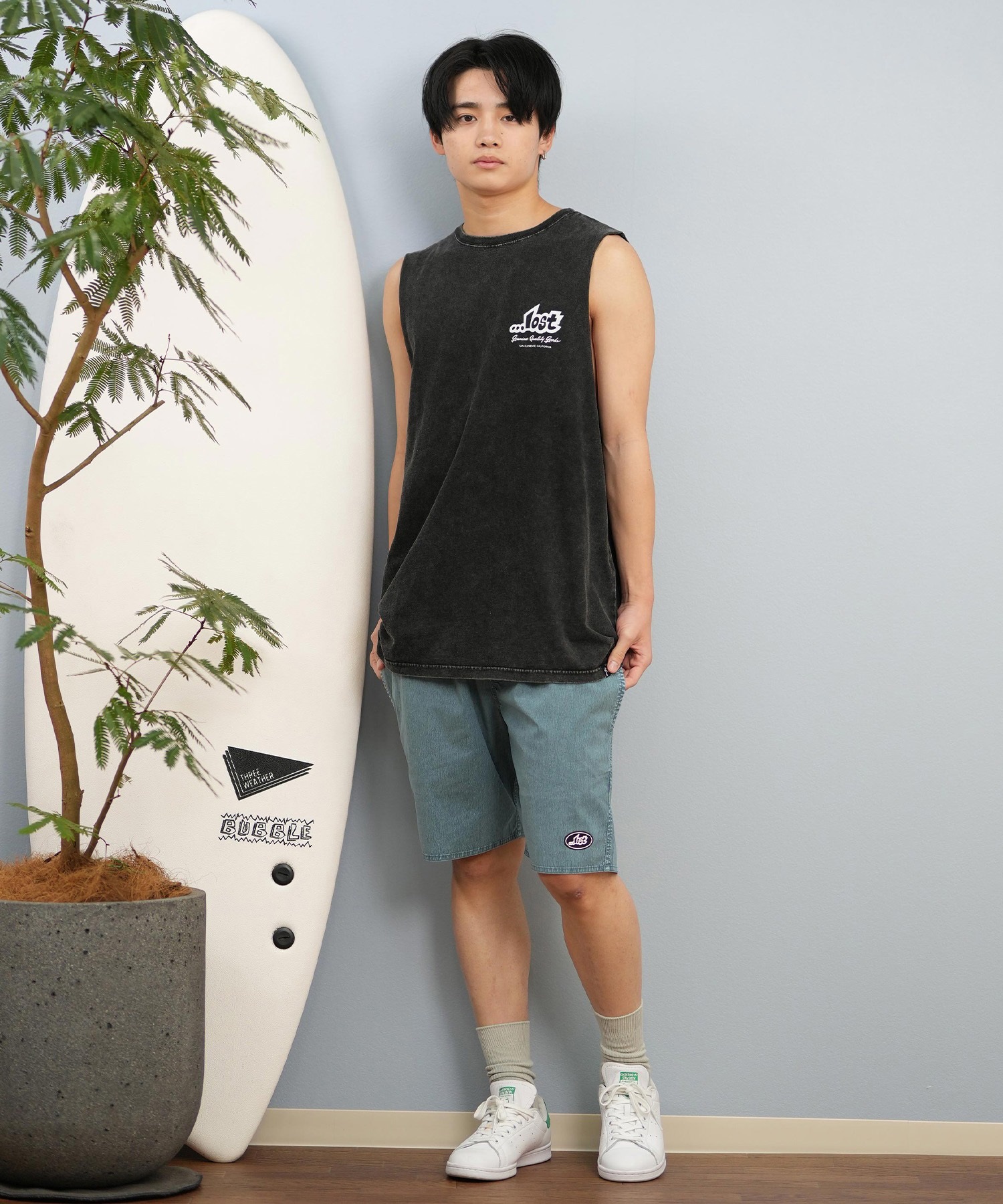 90s Vlntage LOST - SURF SHORTS 海パン 90s Vlntage LOST - SURF SHORTS 海パン