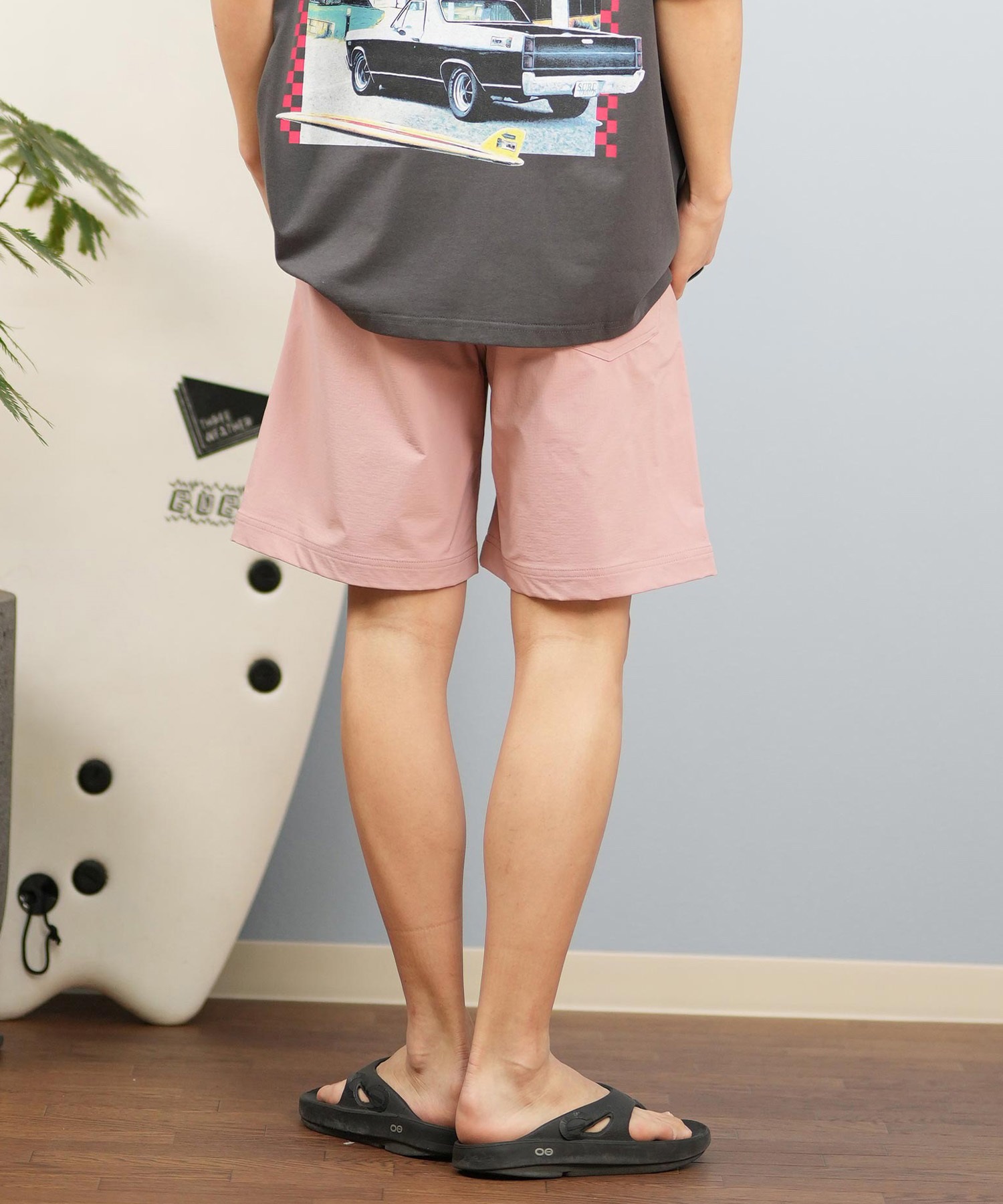 LOST ロスト 水着 海パン トランクス サーフパンツ メンズ WINGS-BS L25S-4102(BLK-M)