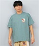 LOST ロスト 水着 ラッシュガード 半袖 Tシャツ メンズ バックプリント 水陸両用 吸水速乾 UVカット L25S-4302 ムラサキスポーツ限定(WHT-M)