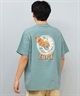 LOST ロスト 水着 ラッシュガード 半袖 Tシャツ メンズ バックプリント 水陸両用 吸水速乾 UVカット L25S-4302 ムラサキスポーツ限定(WHT-M)