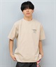 LOST ロスト 水着 ラッシュガード 半袖 Tシャツ メンズ バックプリント 水陸両用 吸水速乾 UVカット L25S-4303 ムラサキスポーツ限定(WHT-M)