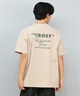 LOST ロスト 水着 ラッシュガード 半袖 Tシャツ メンズ バックプリント 水陸両用 吸水速乾 UVカット L25S-4303 ムラサキスポーツ限定(WHT-M)