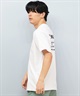 LOST ロスト 水着 ラッシュガード 半袖 Tシャツ メンズ バックプリント 水陸両用 吸水速乾 UVカット L25S-4303 ムラサキスポーツ限定(WHT-M)