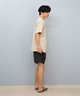 LOST ロスト 水着 ラッシュガード 半袖 Tシャツ メンズ バックプリント 水陸両用 吸水速乾 UVカット L25S-4303 ムラサキスポーツ限定(WHT-M)