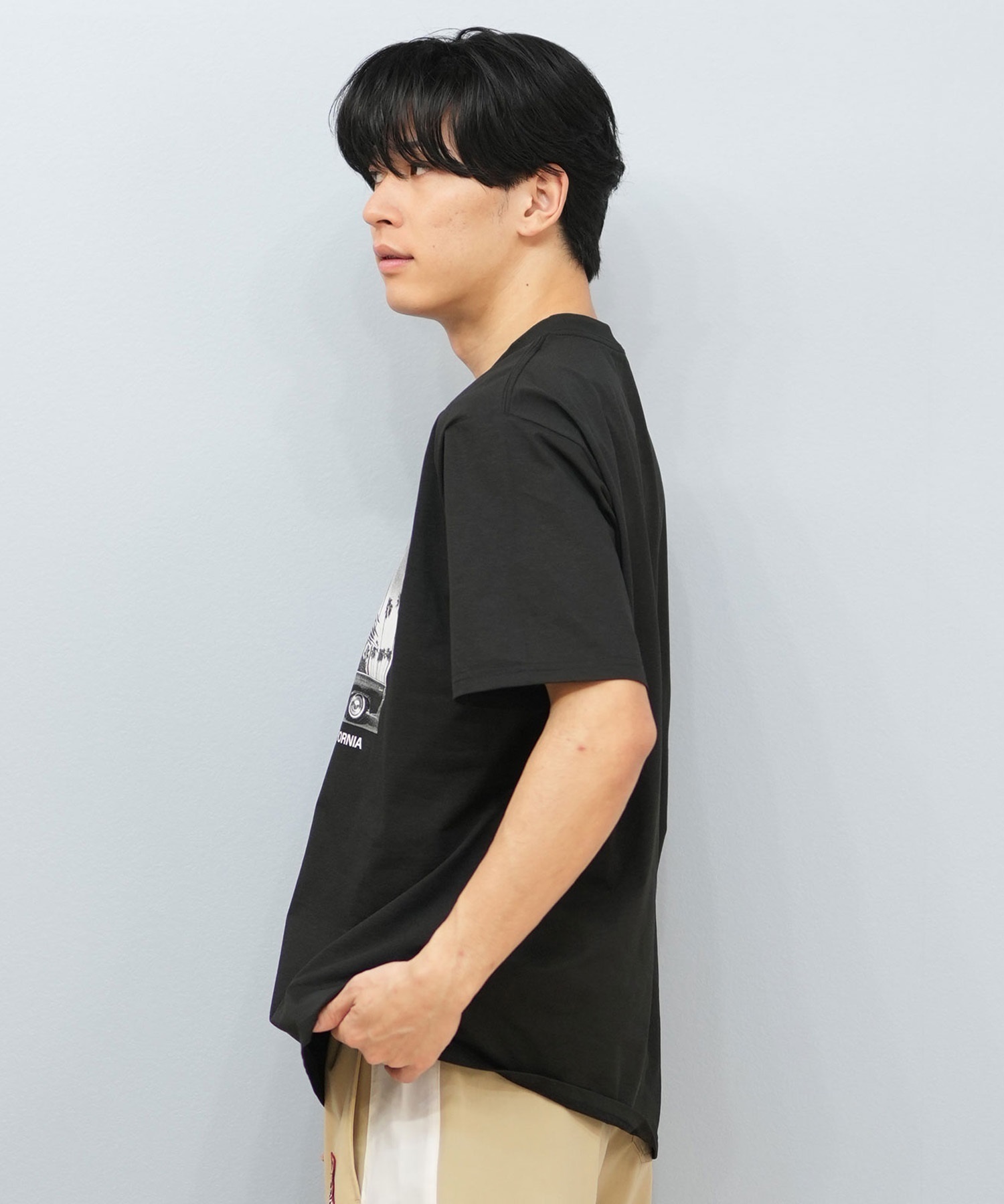 LOST ロスト 水着 ラッシュガード 半袖 Tシャツ メンズ フォトT 水陸