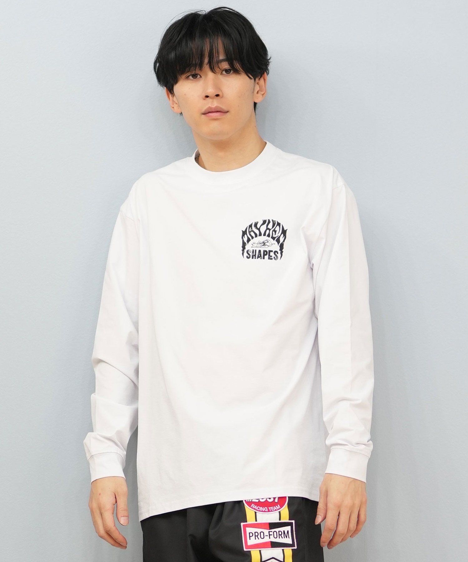 LOST ロスト 水着 ラッシュガード 長袖 Tシャツ ロンT メンズ バック