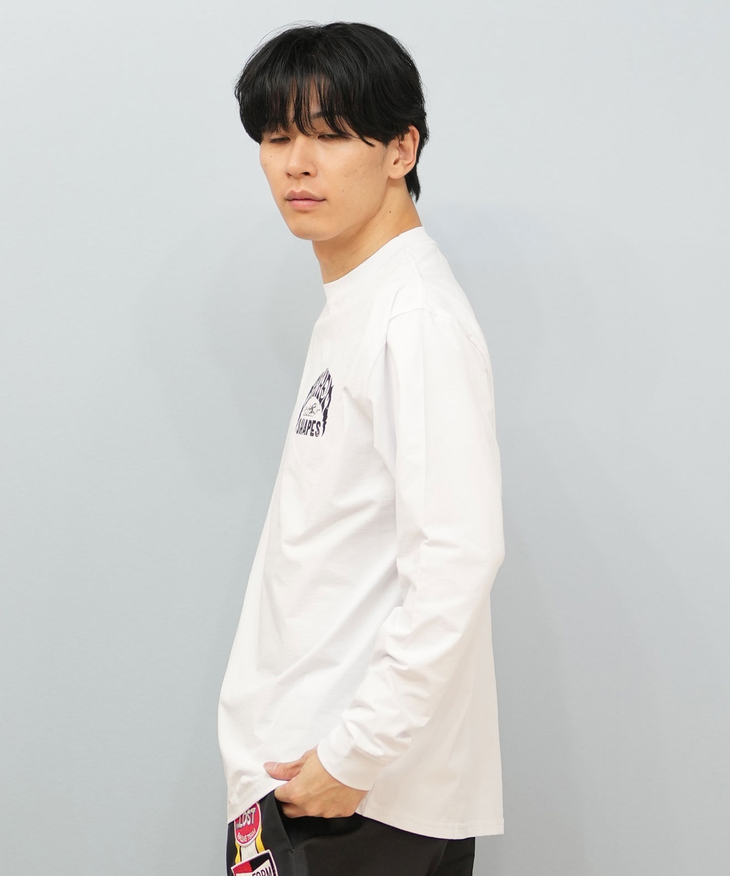 LOST ロスト 水着 ラッシュガード 長袖 Tシャツ ロンT メンズ バック