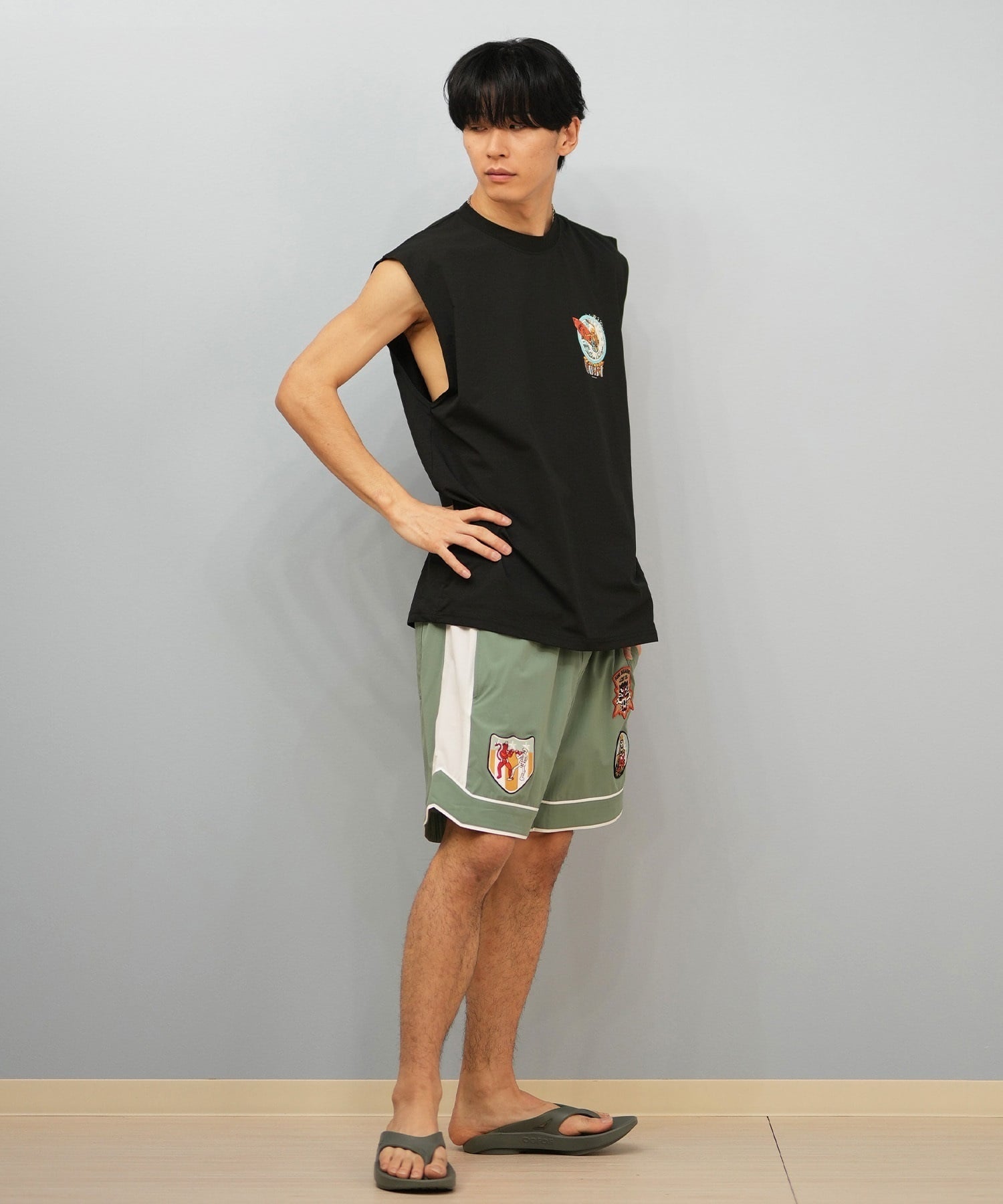 commission タンクトップ　our's ローズ　深水 commission タンクトップ our's ローズ 深水