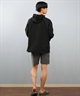 LOST ロスト 水着 ラッシュガード 長袖 Tシャツ ロンT メンズ 水陸両用 フード UVカット L25S-4308 ムラサキスポーツ限定(GRY-M)