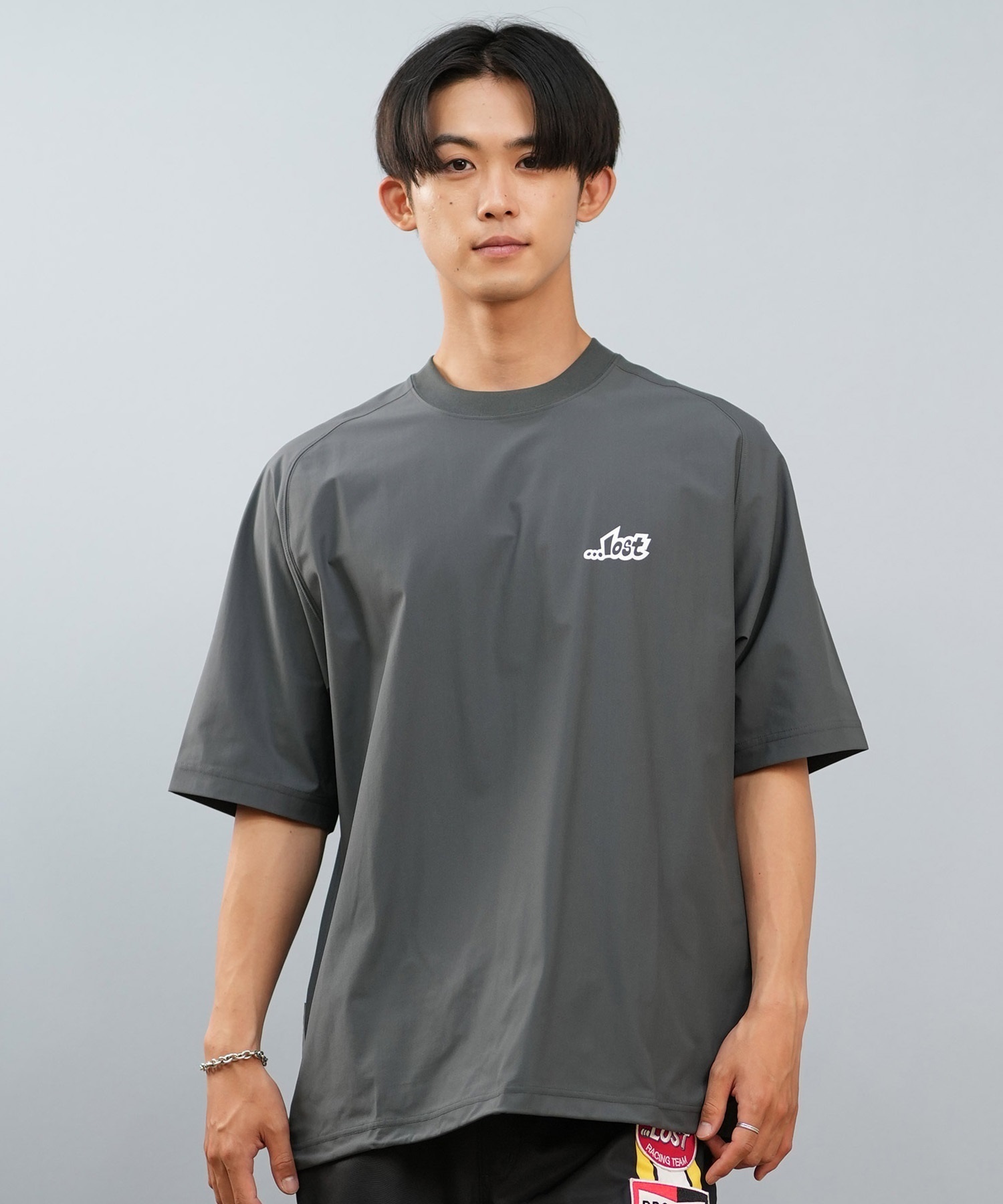 LOST ロスト 水着 ラッシュガード 半袖 Tシャツ メンズ 水陸両用