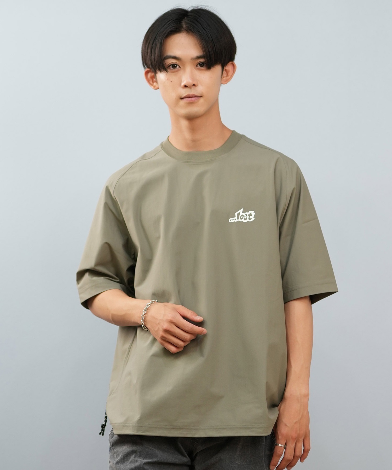 LOST ロスト 水着 ラッシュガード 半袖 Tシャツ メンズ 水陸両用