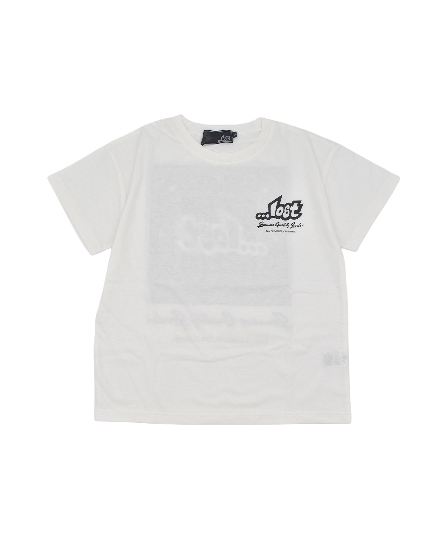 LOST ロスト キッズ 半袖 Tシャツ バックプリント バンダナ柄 76150327