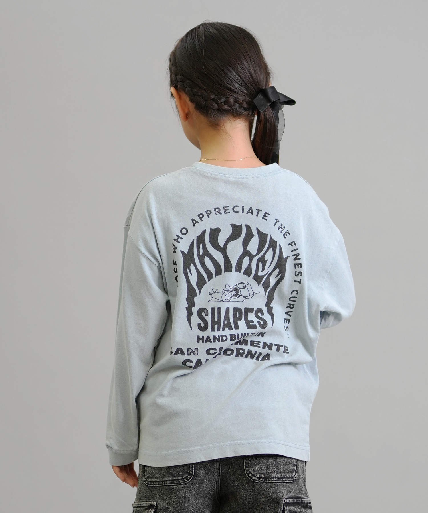 lost ロスト 長袖 Tシャツ ロンT キッズ ジュニア 子供 76250227