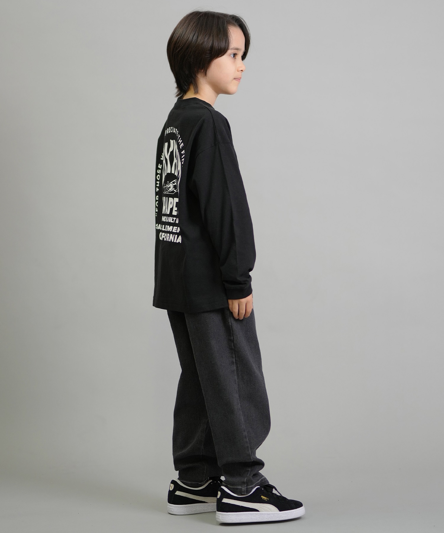 lost ロスト 長袖 Tシャツ ロンT キッズ ジュニア 子供 76250227