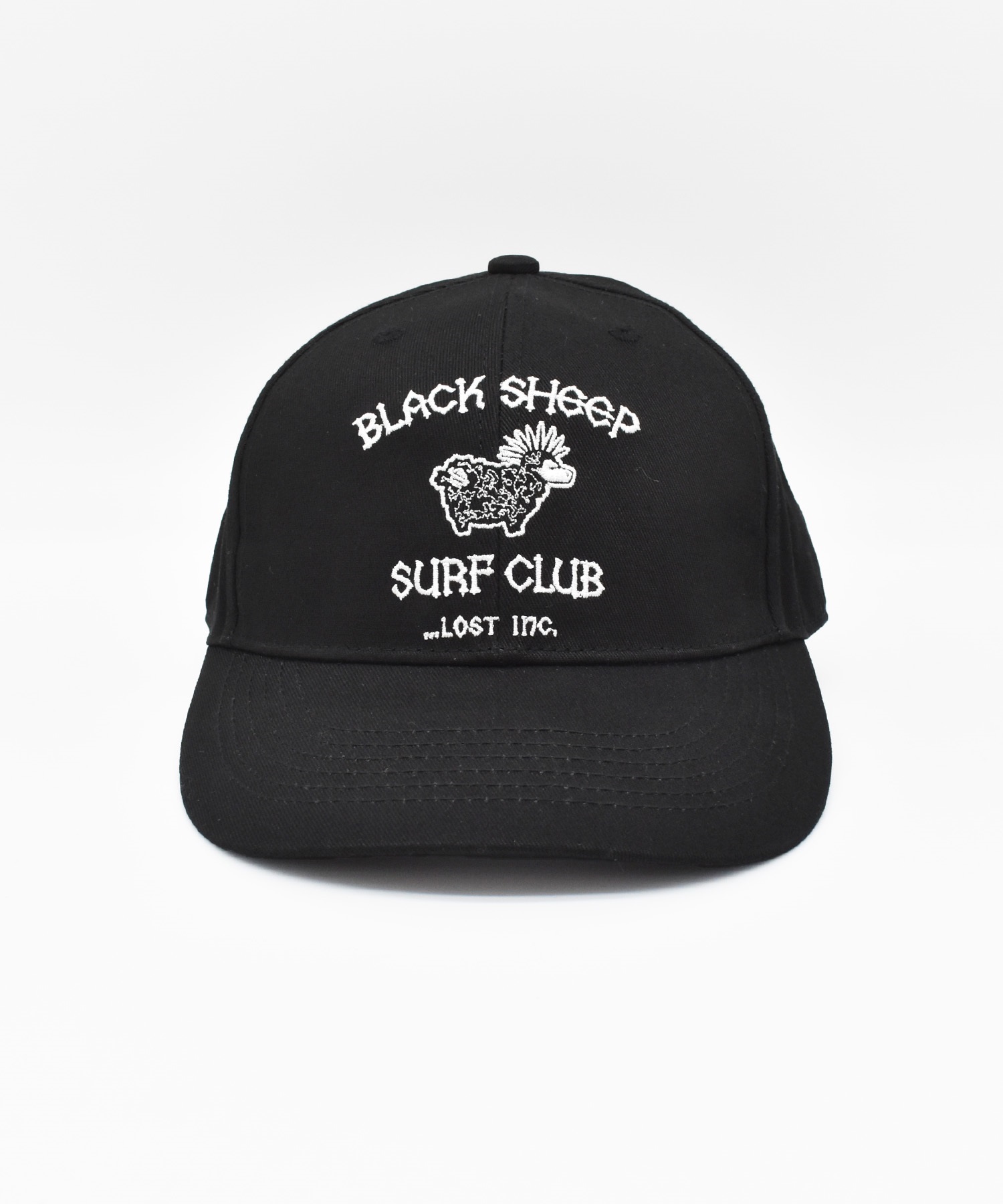 LOST ロスト キャップ 帽子 ロゴ BLACK SHEEP COTTON TWILL CAP