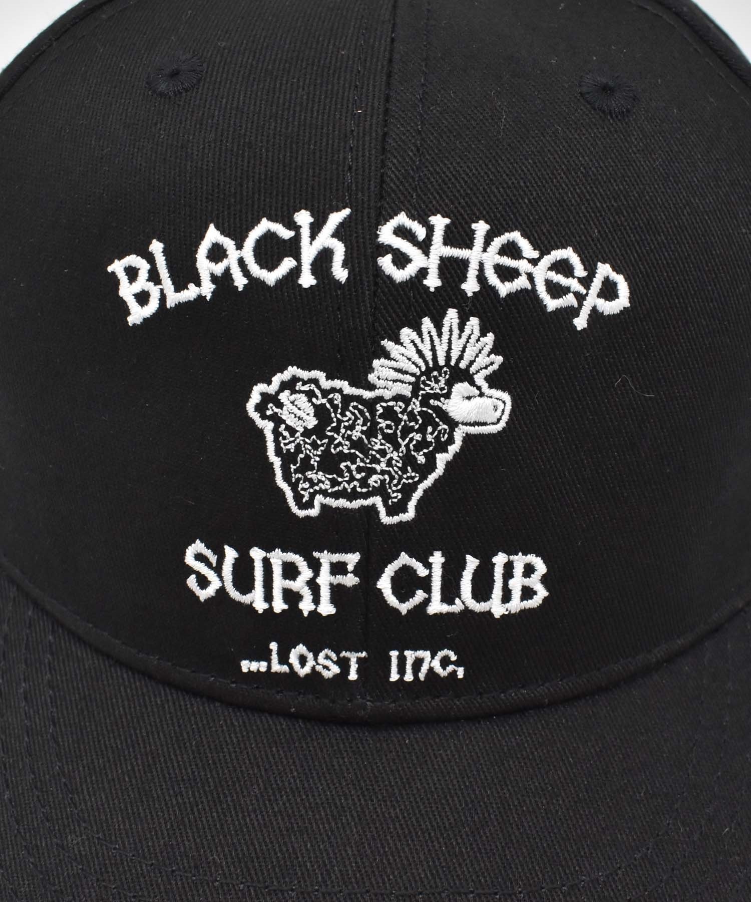 LOST ロスト キャップ 帽子 ロゴ BLACK SHEEP COTTON TWILL CAP