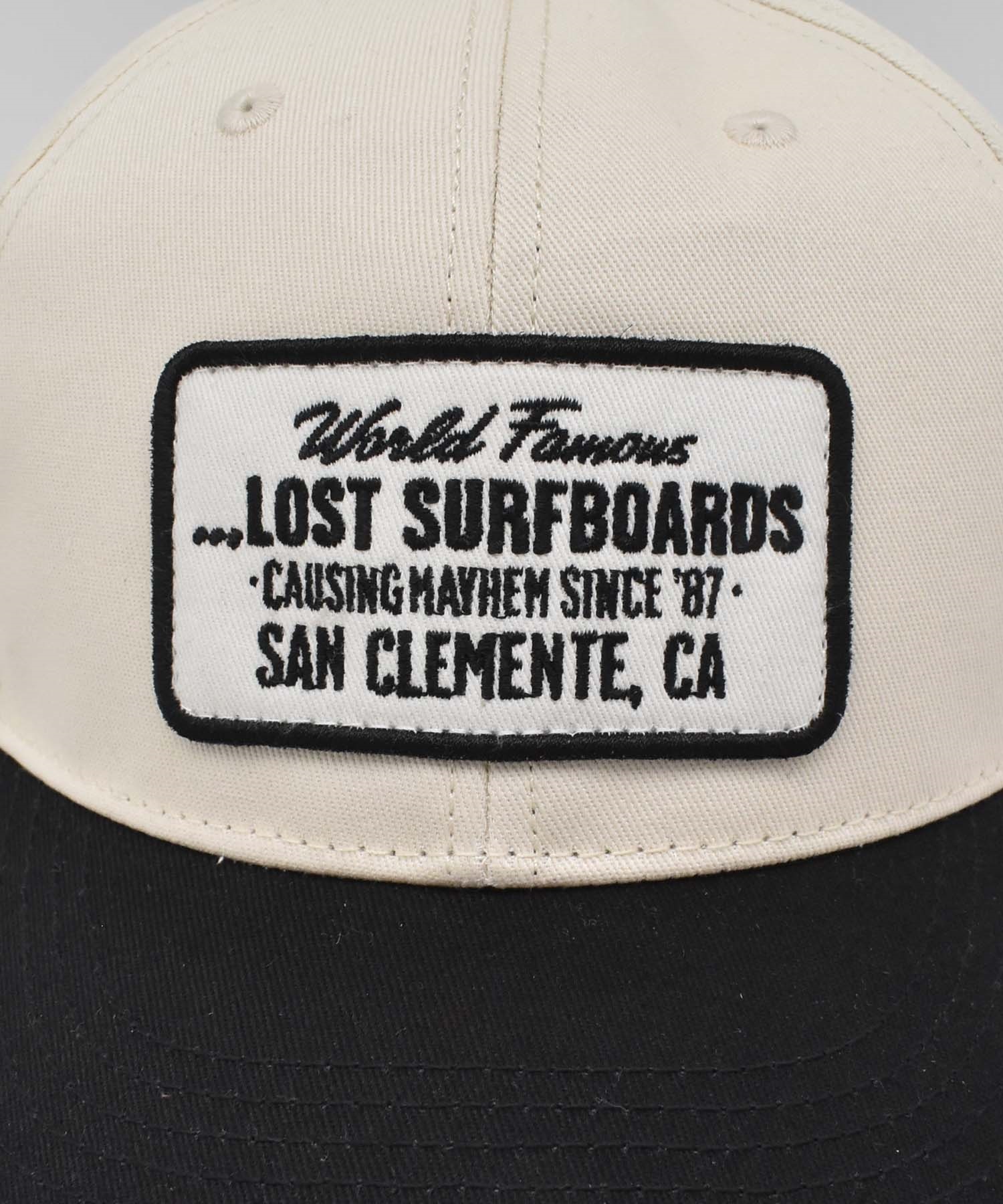 L.O.S.Tキャップ LOST ロスト キャップ 帽子 ロゴ LOST SURFBOARDS TWILL CAP