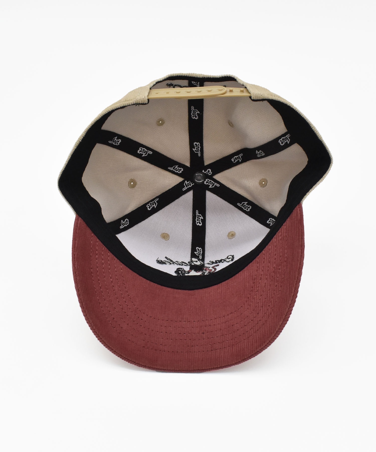 LOST ロスト キャップ 帽子 ロゴ コーデュロイ ストリート BONE