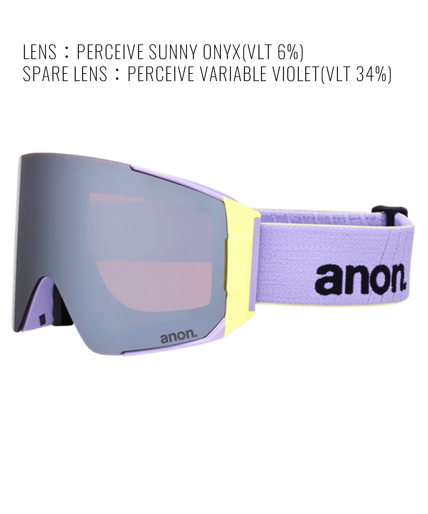 【早期購入/店頭受取対象外】ANON アノン スノーボード ゴーグル ユニセックス Sync Goggles MFI Face Mask ムラサキスポーツ 25-26モデル MM D11(DEEPCHERRY-NA)