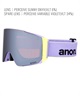 【早期購入/店頭受取対象外】ANON アノン スノーボード ゴーグル ユニセックス Sync Goggles MFI Face Mask ムラサキスポーツ 25-26モデル MM D11(DEEPCHERRY-NA)