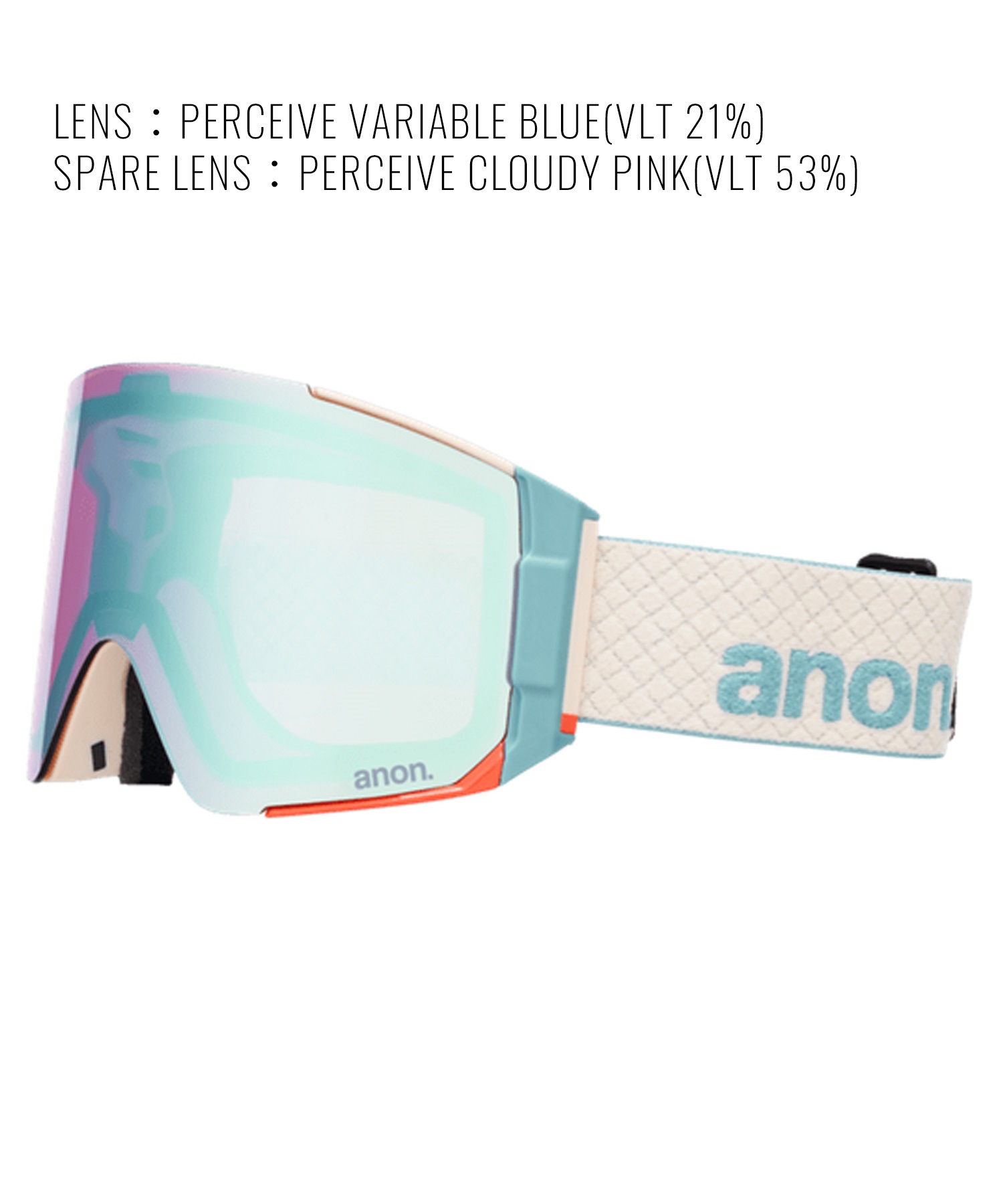 【早期購入/店頭受取対象外】ANON アノン スノーボード ゴーグル ユニセックス Sync Goggles MFI Face Mask ムラサキスポーツ 25-26モデル MM D11(DEEPCHERRY-NA)