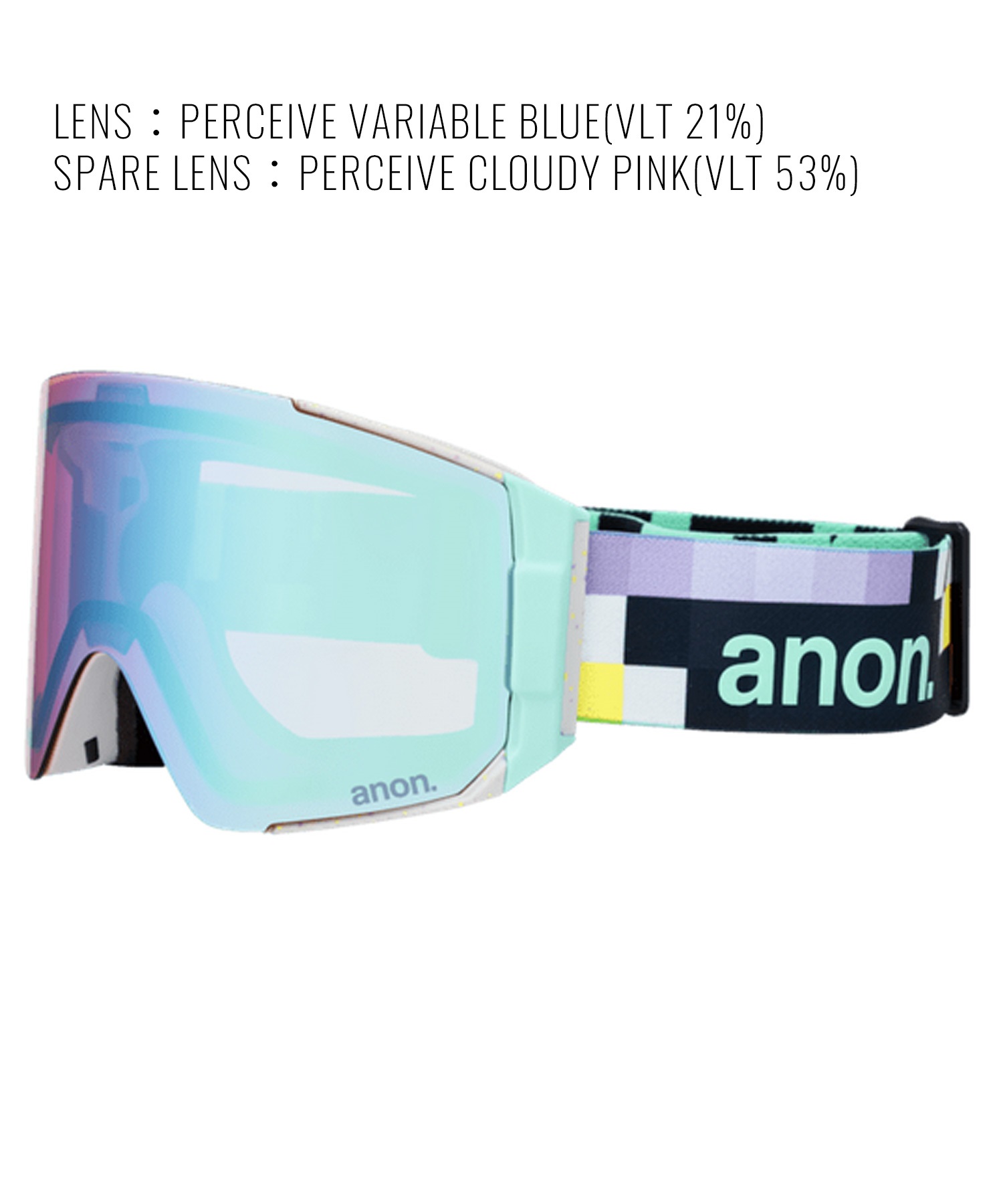 【早期購入/店頭受取対象外】ANON アノン スノーボード ゴーグル ユニセックス Sync Goggles MFI Face Mask ムラサキスポーツ 25-26モデル MM D11(DEEPCHERRY-NA)