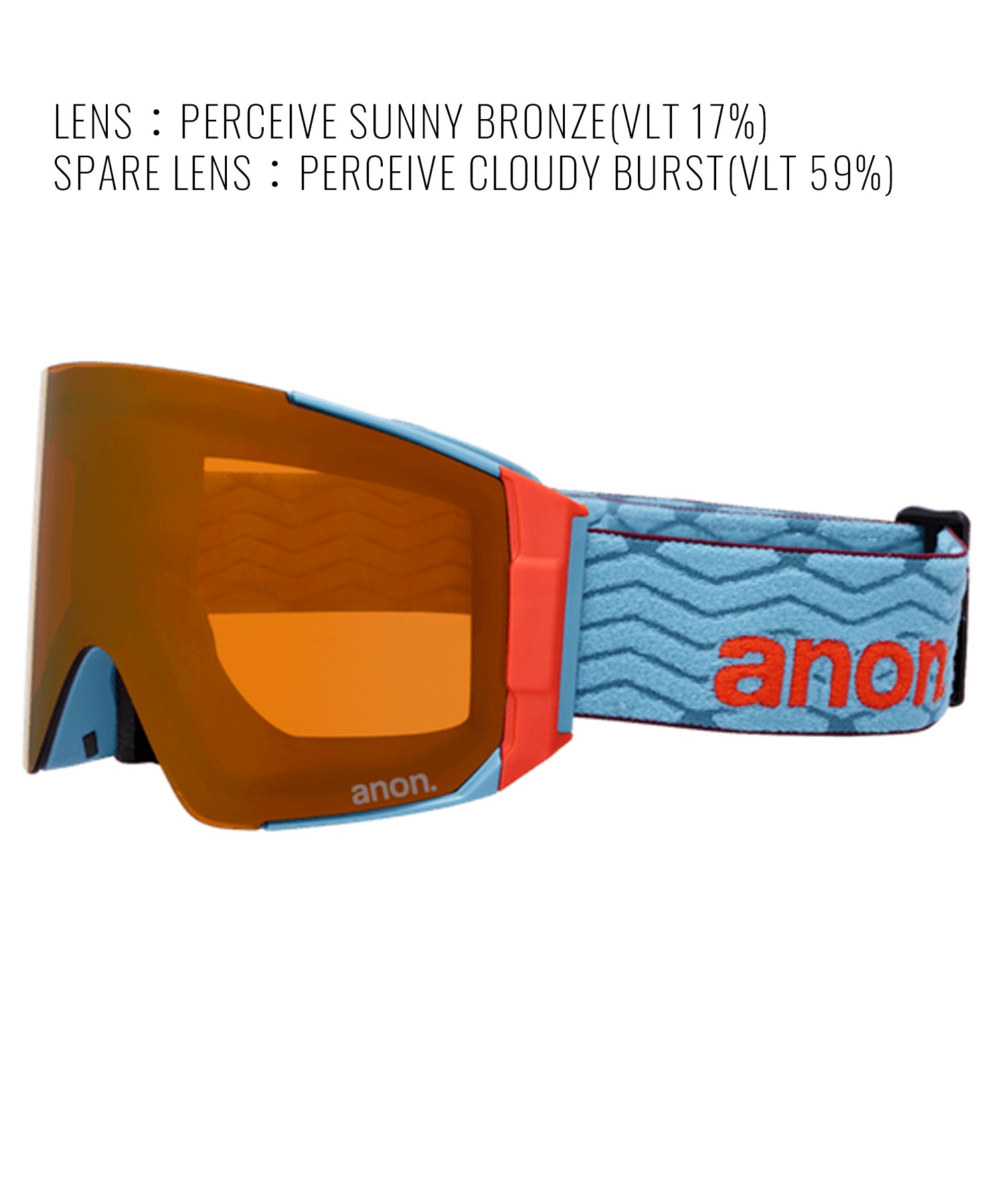 【早期購入/店頭受取対象外】ANON アノン スノーボード ゴーグル ユニセックス Sync Goggles MFI Face Mask ムラサキスポーツ 25-26モデル MM D11(DEEPCHERRY-NA)