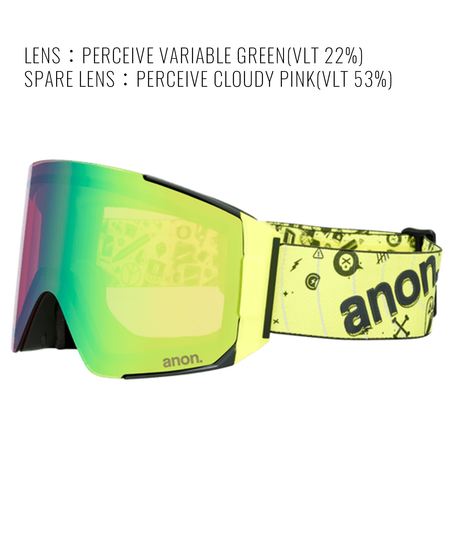 【早期購入/店頭受取対象外】ANON アノン スノーボード ゴーグル ユニセックス Sync Goggles MFI Face Mask ムラサキスポーツ 25-26モデル MM D11(DEEPCHERRY-NA)