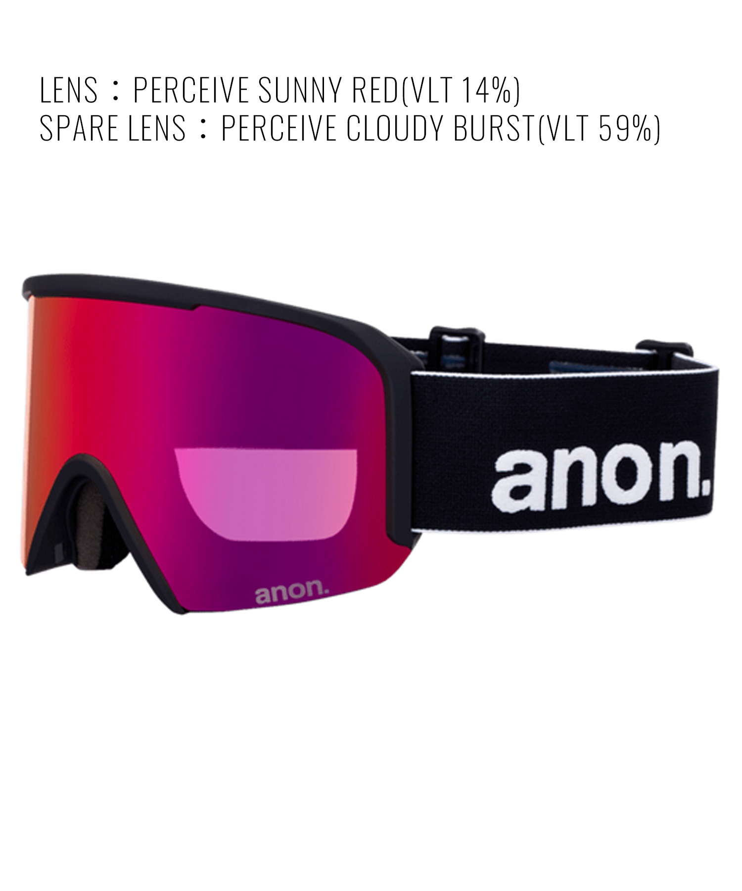 【早期購入/店頭受取対象外】ANON アノン スノーボード ゴーグル ユニセックス Nesa Goggles MFI Face Mask ムラサキスポーツ 25-26モデル MM D11(SNOWFLURRY-NA)