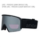 【早期購入/店頭受取対象外】ANON アノン スノーボード ゴーグル ユニセックス Nesa Goggles MFI Face Mask ムラサキスポーツ 25-26モデル MM D11(SNOWFLURRY-NA)