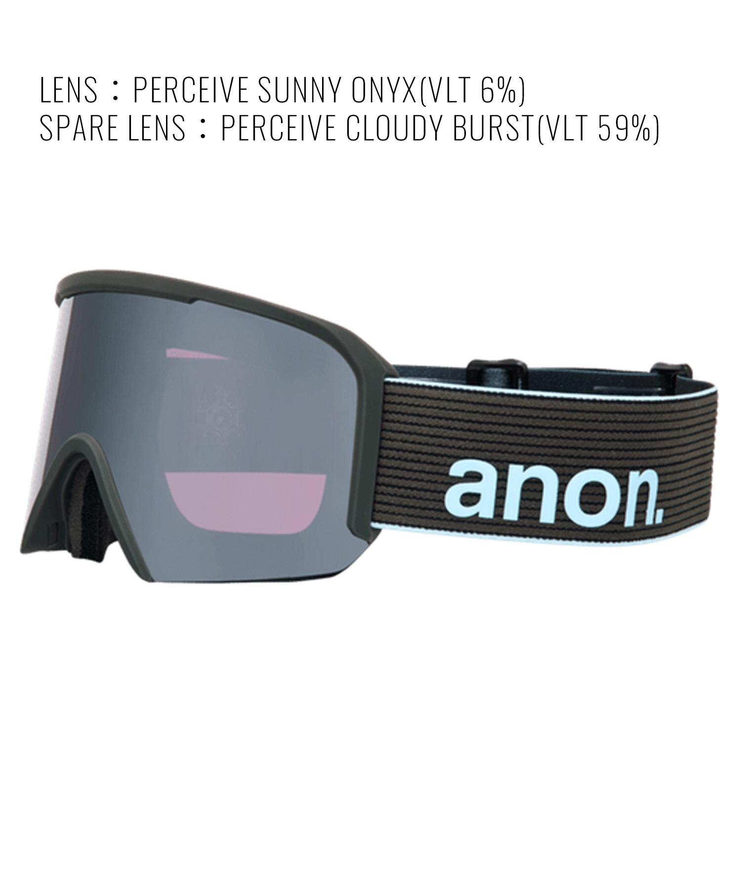 【早期購入/店頭受取対象外】ANON アノン スノーボード ゴーグル ユニセックス Nesa Goggles MFI Face Mask ムラサキスポーツ 25-26モデル MM D11(SNOWFLURRY-NA)