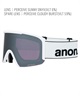 【早期購入/店頭受取対象外】ANON アノン スノーボード ゴーグル ユニセックス Nesa Goggles MFI Face Mask ムラサキスポーツ 25-26モデル MM D11(SNOWFLURRY-NA)