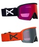 【早期購入/店頭受取対象外】ANON アノン スノーボード ゴーグル ユニセックス Nesa Goggles MFI Face Mask ムラサキスポーツ 25-26モデル MM D11(SNOWFLURRY-NA)