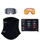 【早期購入/店頭受取対象外】ANON アノン スノーボード ゴーグル ユニセックス Nesa Goggles MFI Face Mask ムラサキスポーツ 25-26モデル MM D11(SNOWFLURRY-NA)