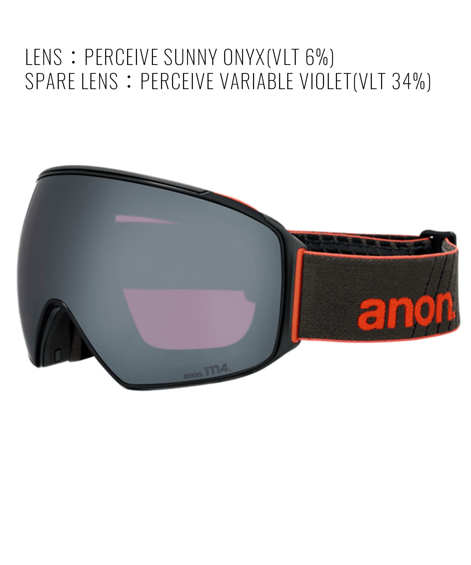 2526】ANON アノン スノーボード ゴーグル ユニセックス M4 Goggles