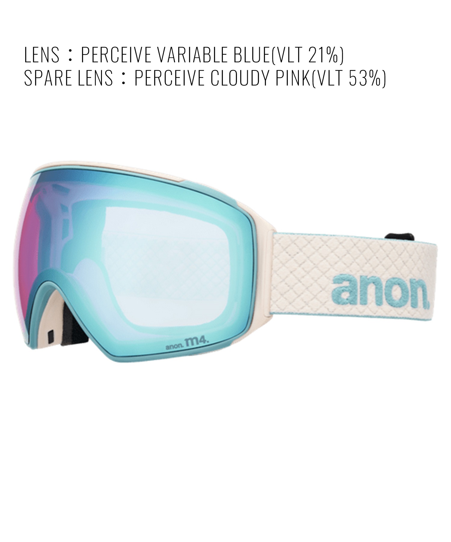 anon アノン ゴーグル 偏光 M4 Polarized Toric ANON アノン スノーボード ゴーグル ユニセックス M4 Goggles MFI Face