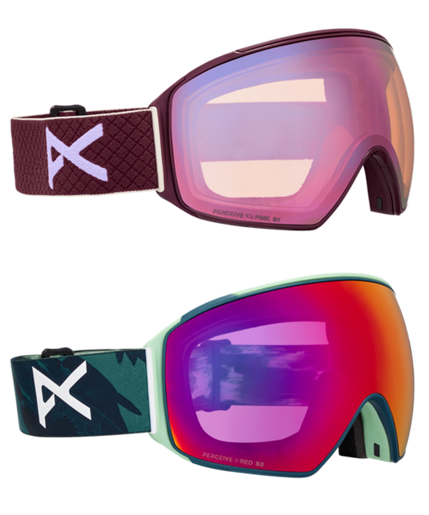 anon. M4 スペアレンズ（CLOUDY PINK) MFIフェイスマスク ANON アノン