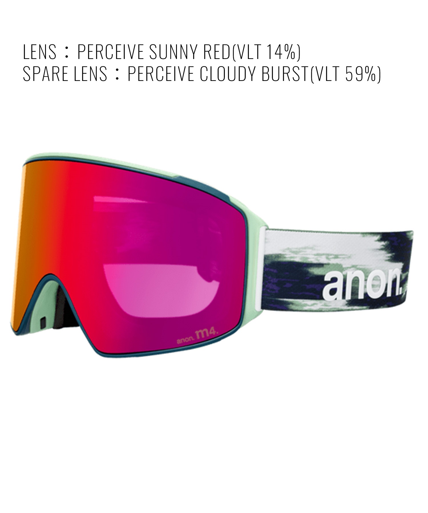 ANON アノン M4 Goggles MFI Face Mask Cylindrical スノーボード