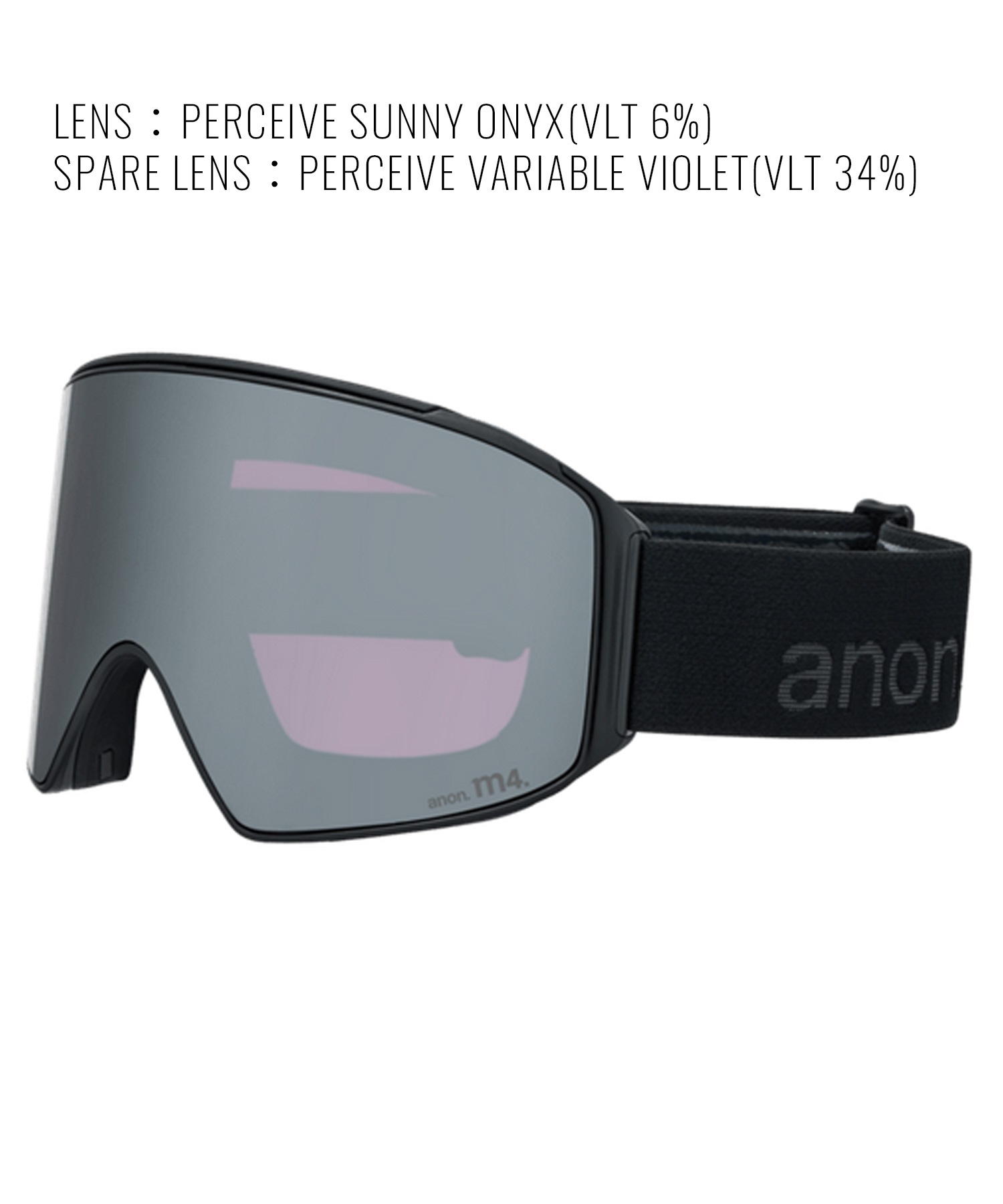 ANON アノン スノーボード ゴーグル ユニセックス M4 Goggles MFI Face