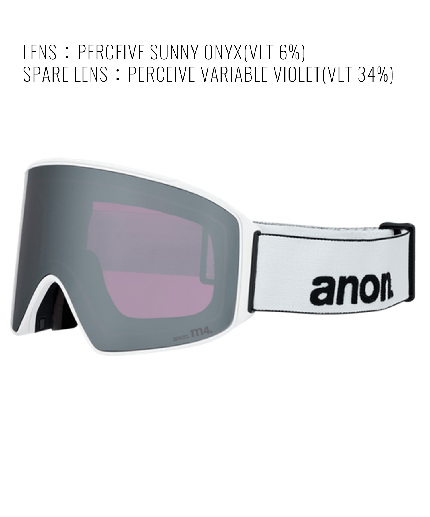 ANON アノン M4 Goggles MFI Face Mask Cylindrical スノーボード