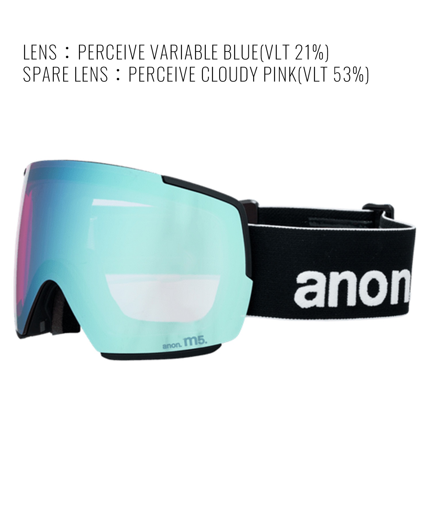ANON アノン M5 Goggles MFI Face Mask スノーボード ゴーグル ユニセックス ムラサキスポーツ 25-26モデル MM D11【2526】(SOFTSAGE-NA)